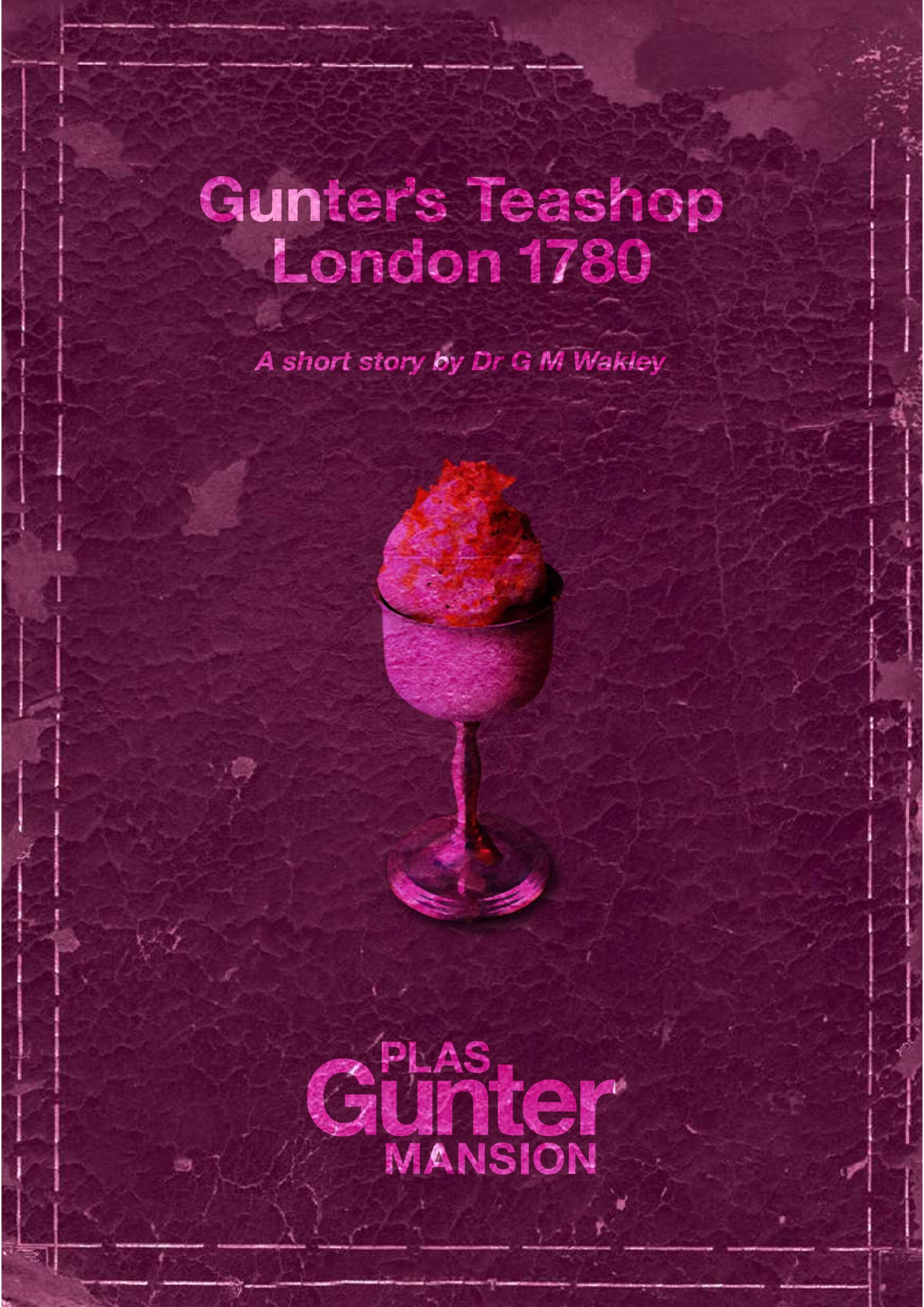 Gunter's Teashop short story cover Gunter's Teashop short story cover