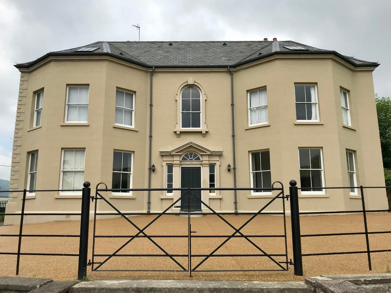 Plas Kynaston on completion Plas Kynaston on completion