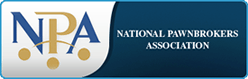 HISTORY OF PAWN National pawn brokers association logo