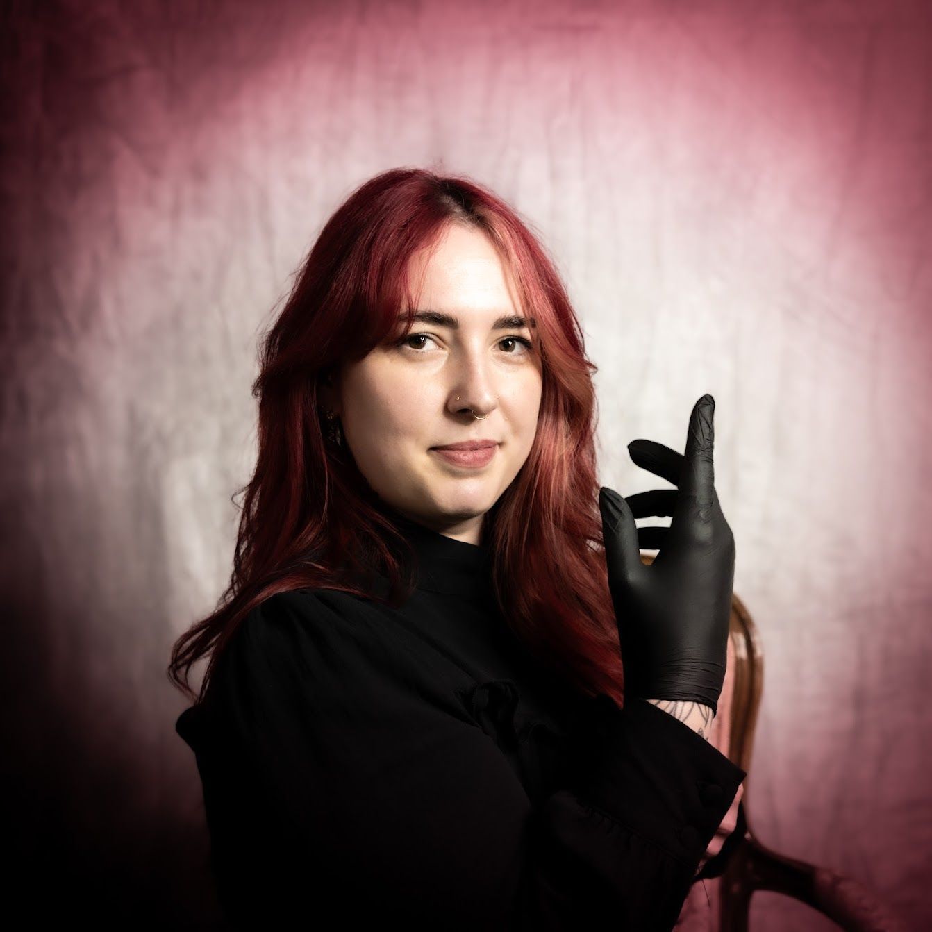 Piercerin Carina Black Buddha tattoo Tattoostudio Krems tätowieren tatowieren piercen piercing piercingstudio madame sphynx