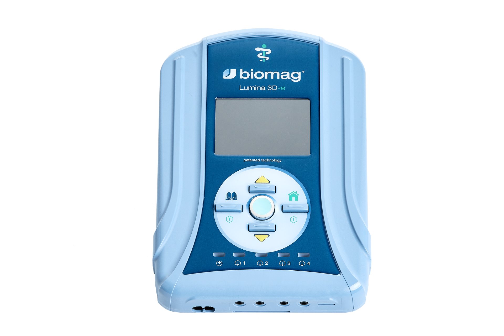 Dispositivo procesador Lumina clinic para programar sesiones de tratamiento