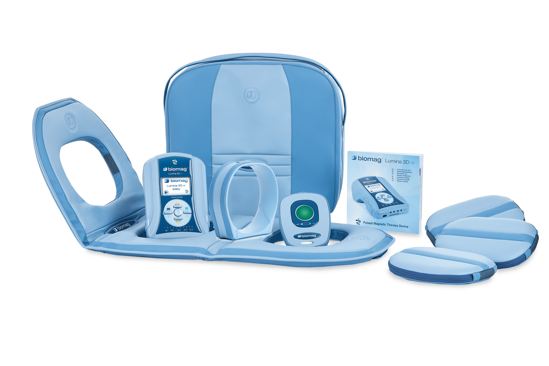 Set completo para todas las zonas del cuerpo en tratamientos domiciliarios