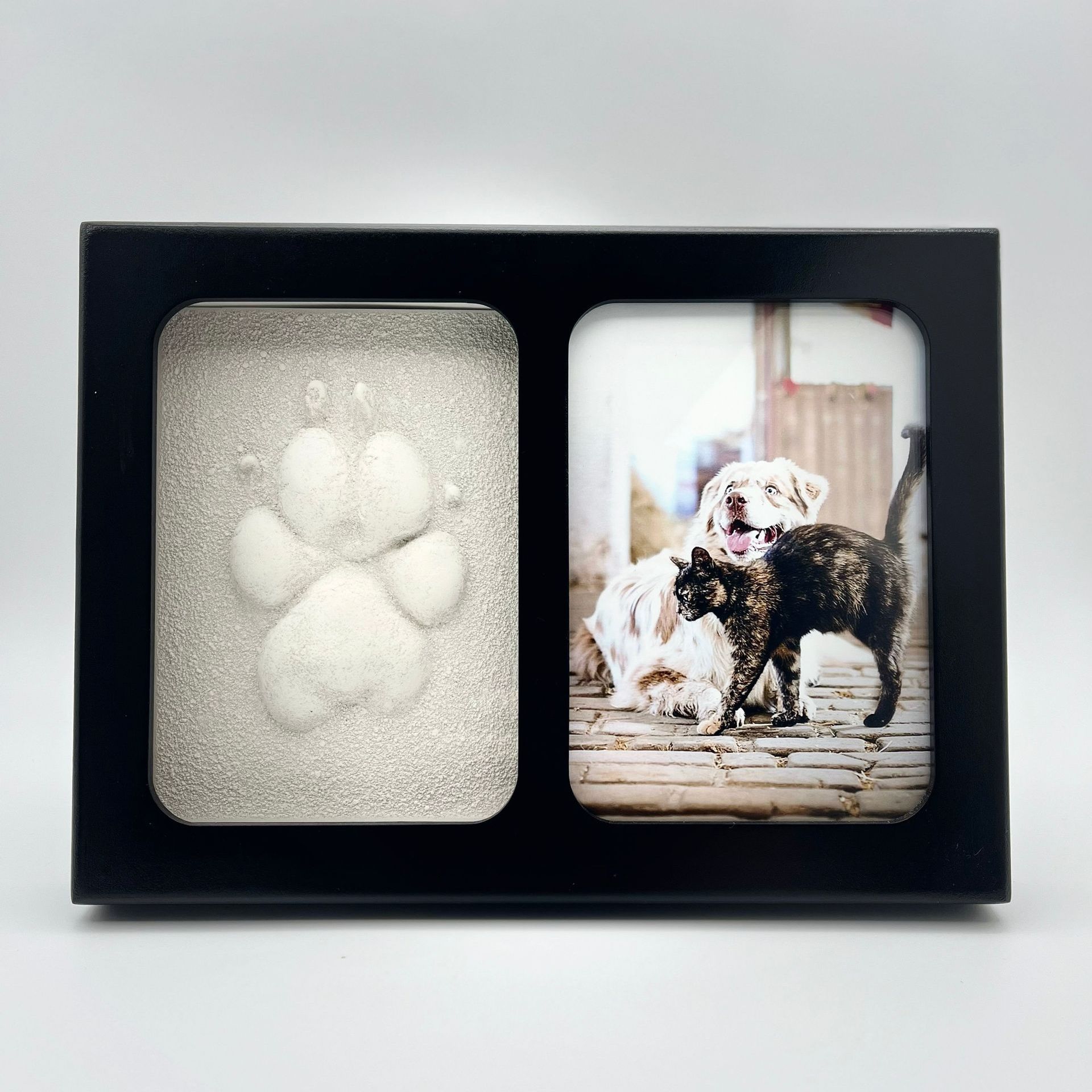 Bilderrahmen Pfotenabdruck