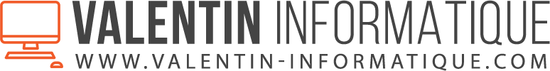 Cliquez ici pour retourner à l'accueil logo valentin informatique