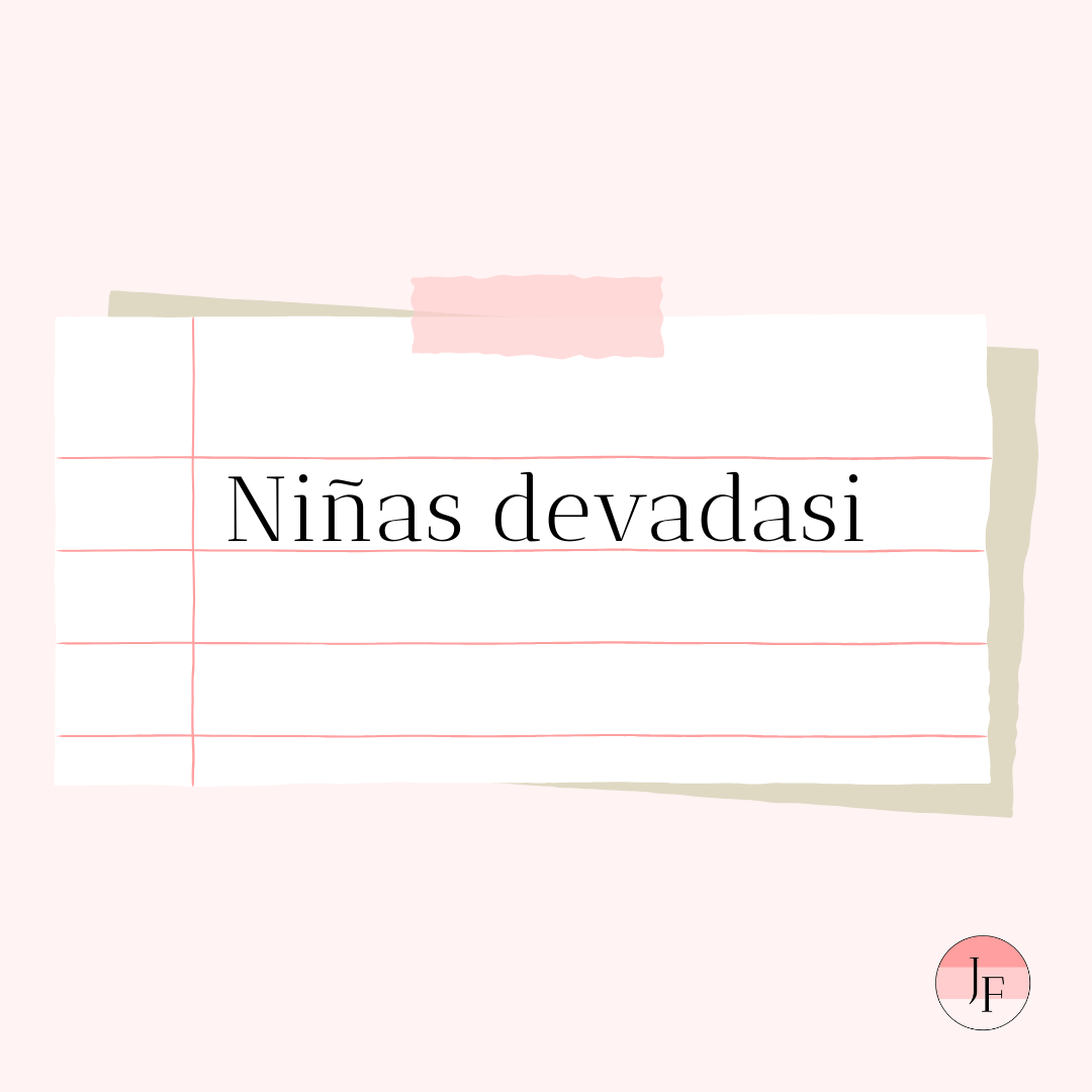 Niñas devadasi