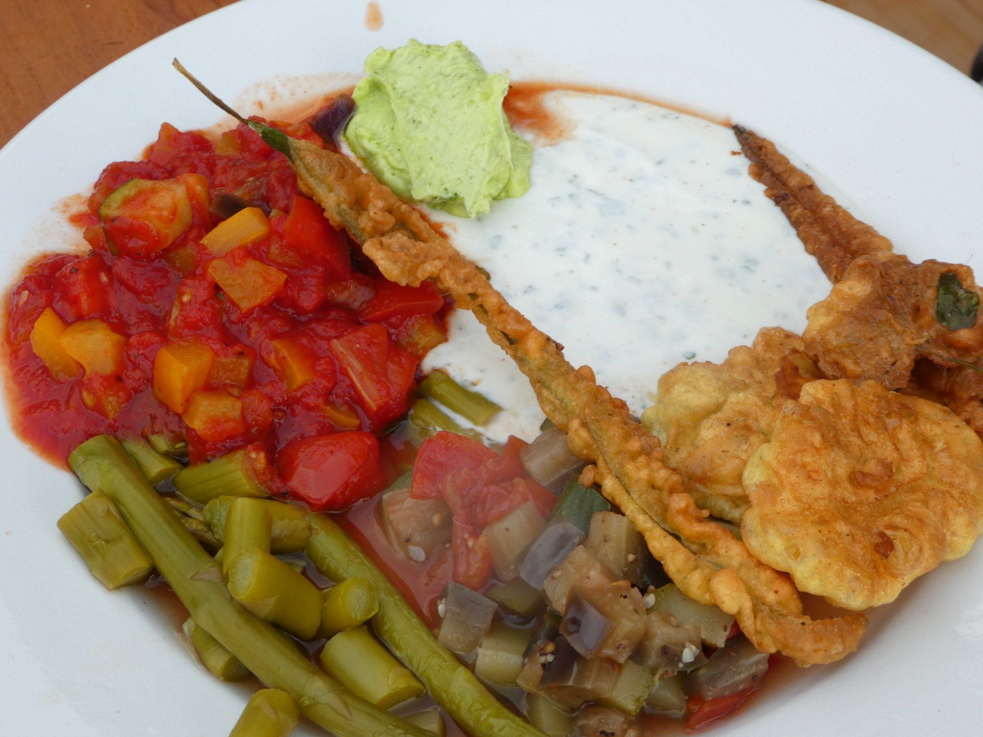 das Essen ist fertig - guten Appetit