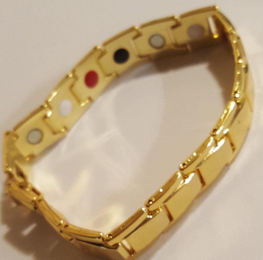 Gold Colored Magnetic Bracelet