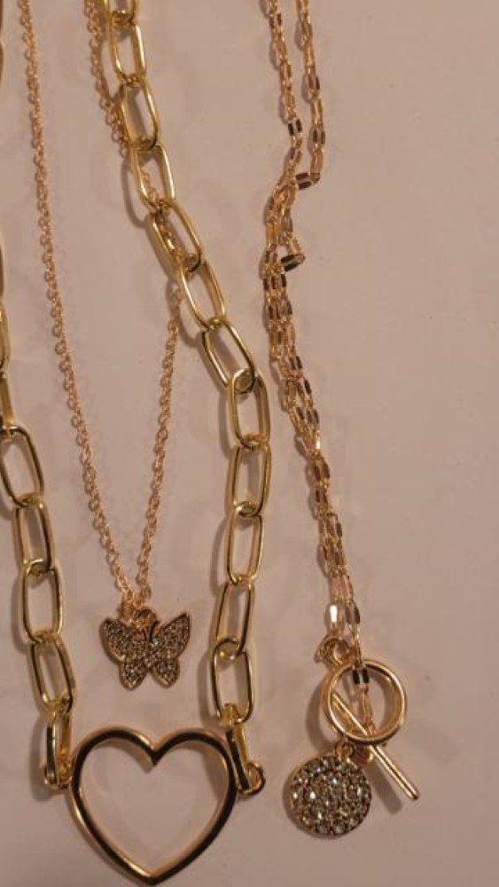 Heart Star Womans Pendant Necklace