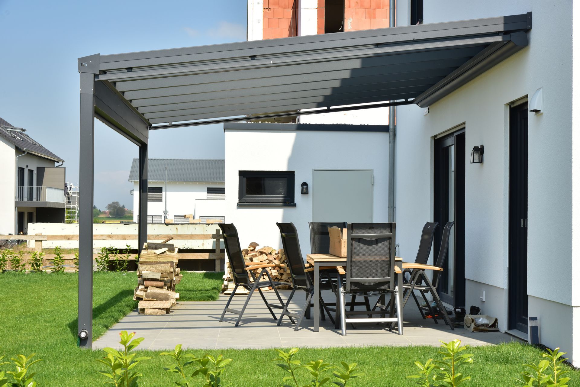 Alu Überdachung Terrasse
