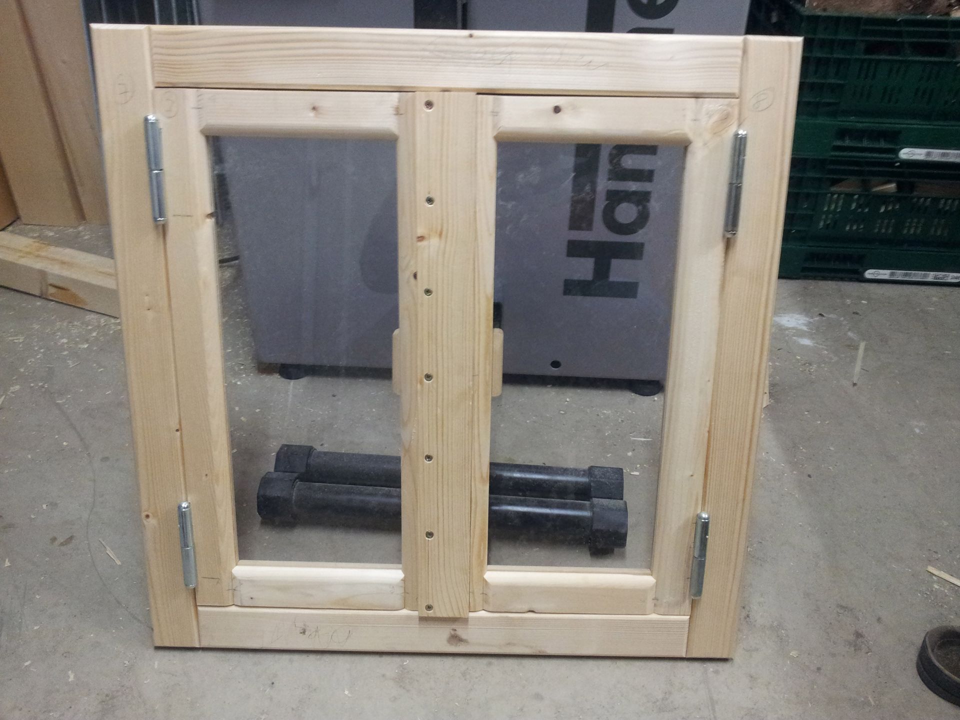 Holzfenster für Stelzenhaus