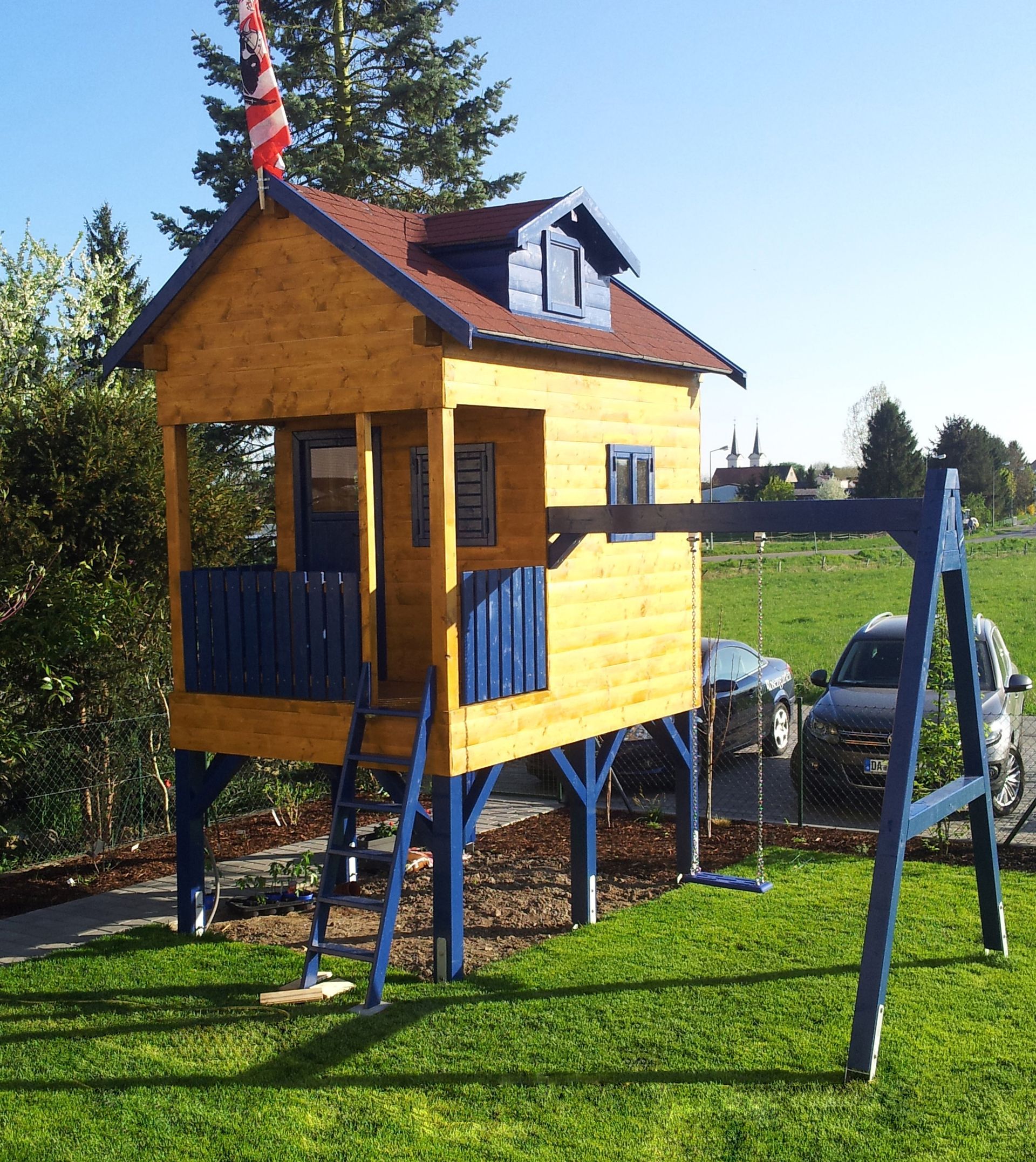 Stelzenhaus für Kinder