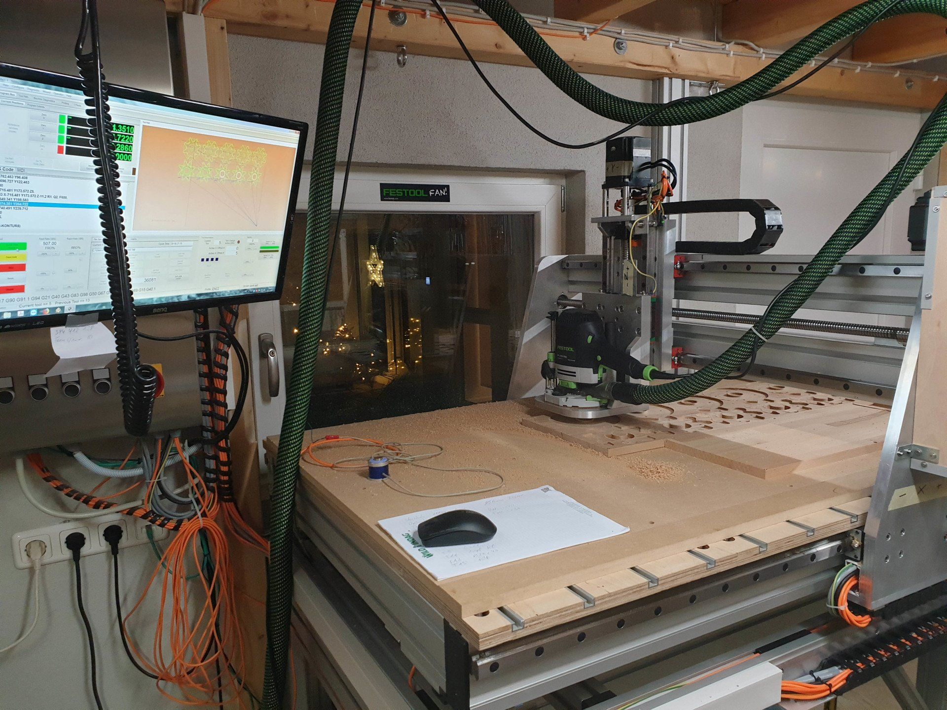 CNC-Fräse für Oberfräse