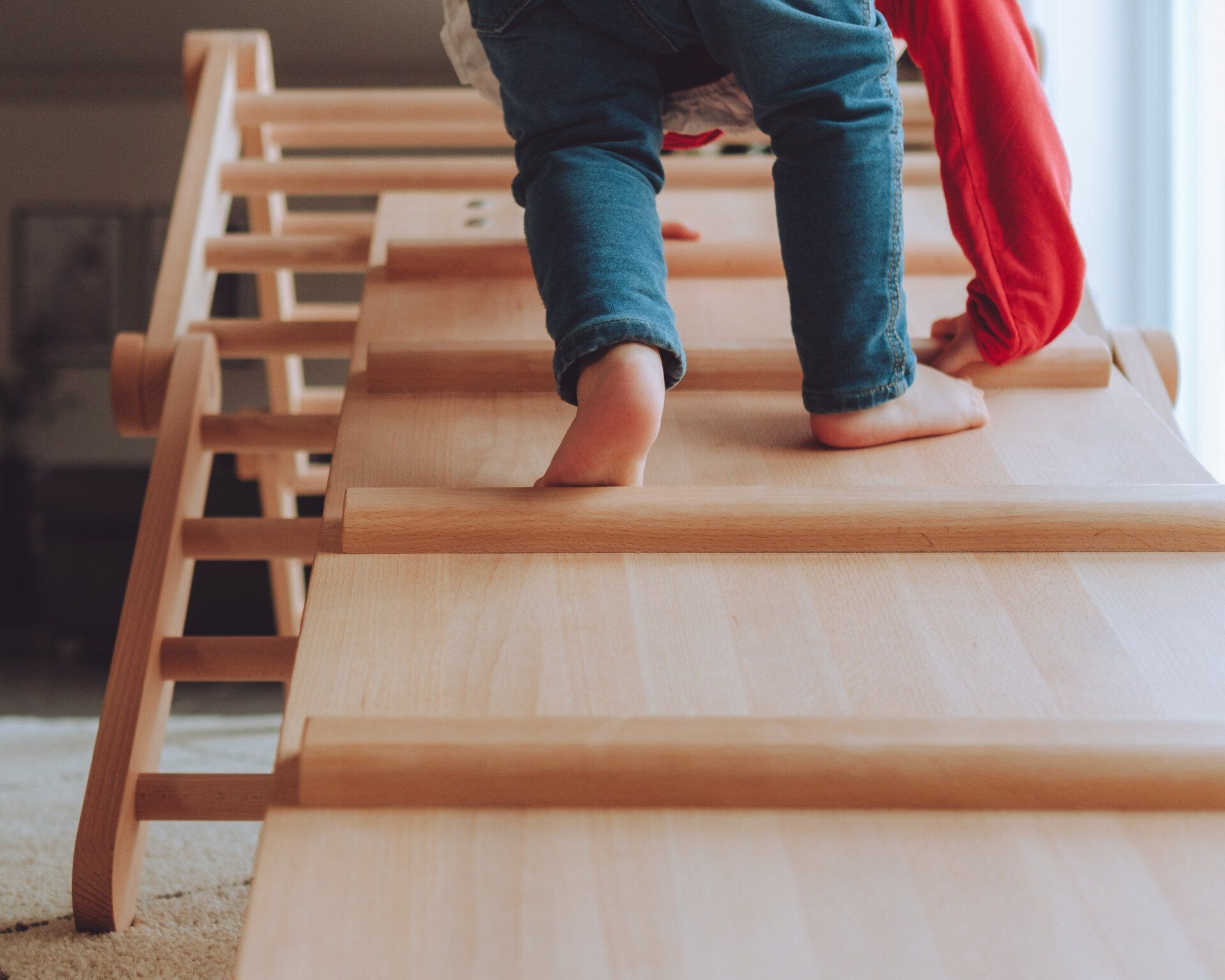 Kletterdreieck Rutschtreppe