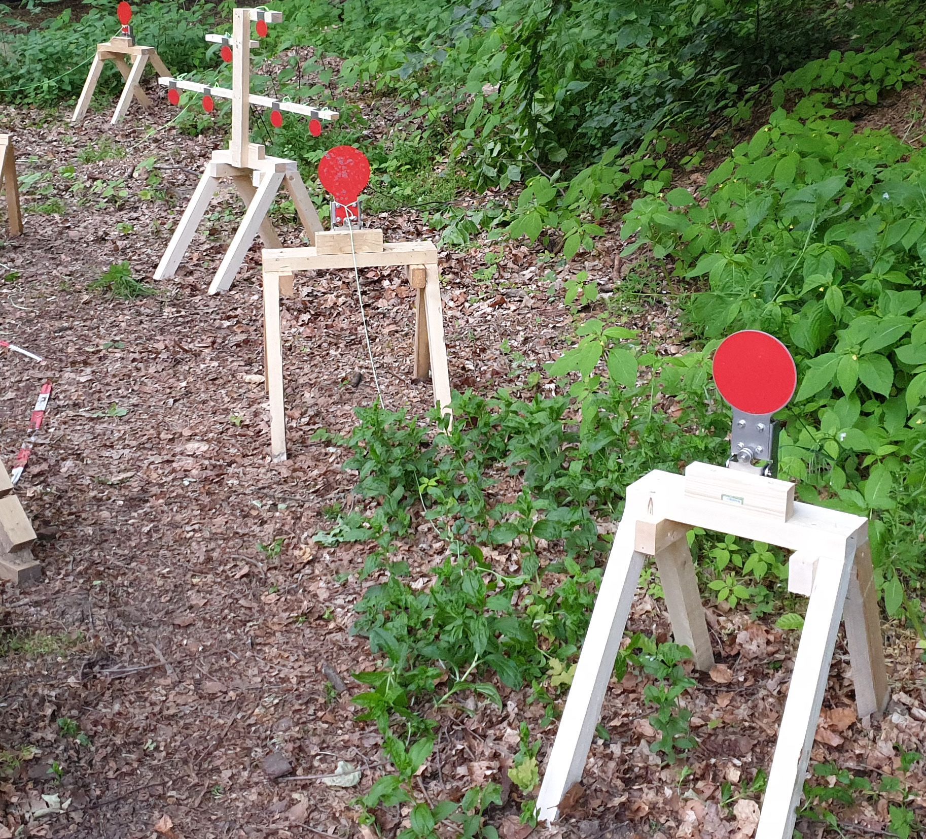 Airsoft Parcous Ziele aus Metall