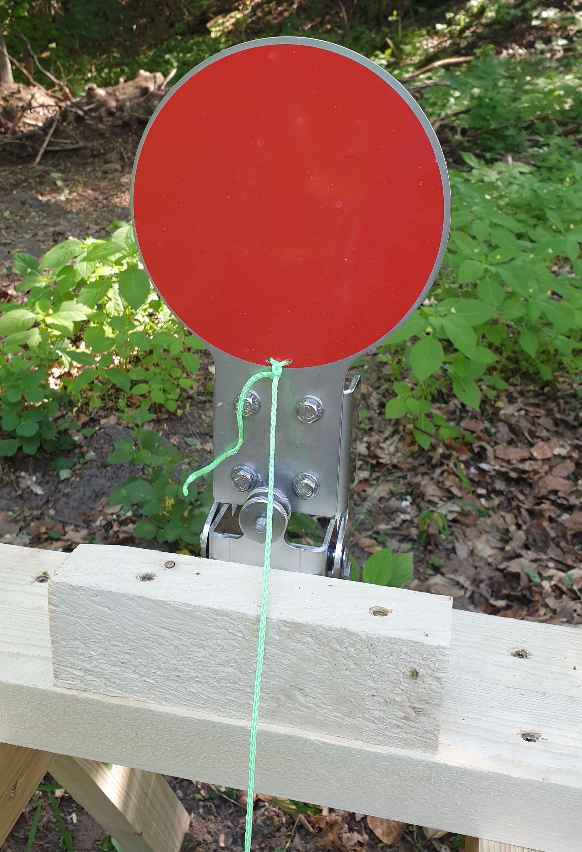 Fallscheibe für Airsoft Parcours