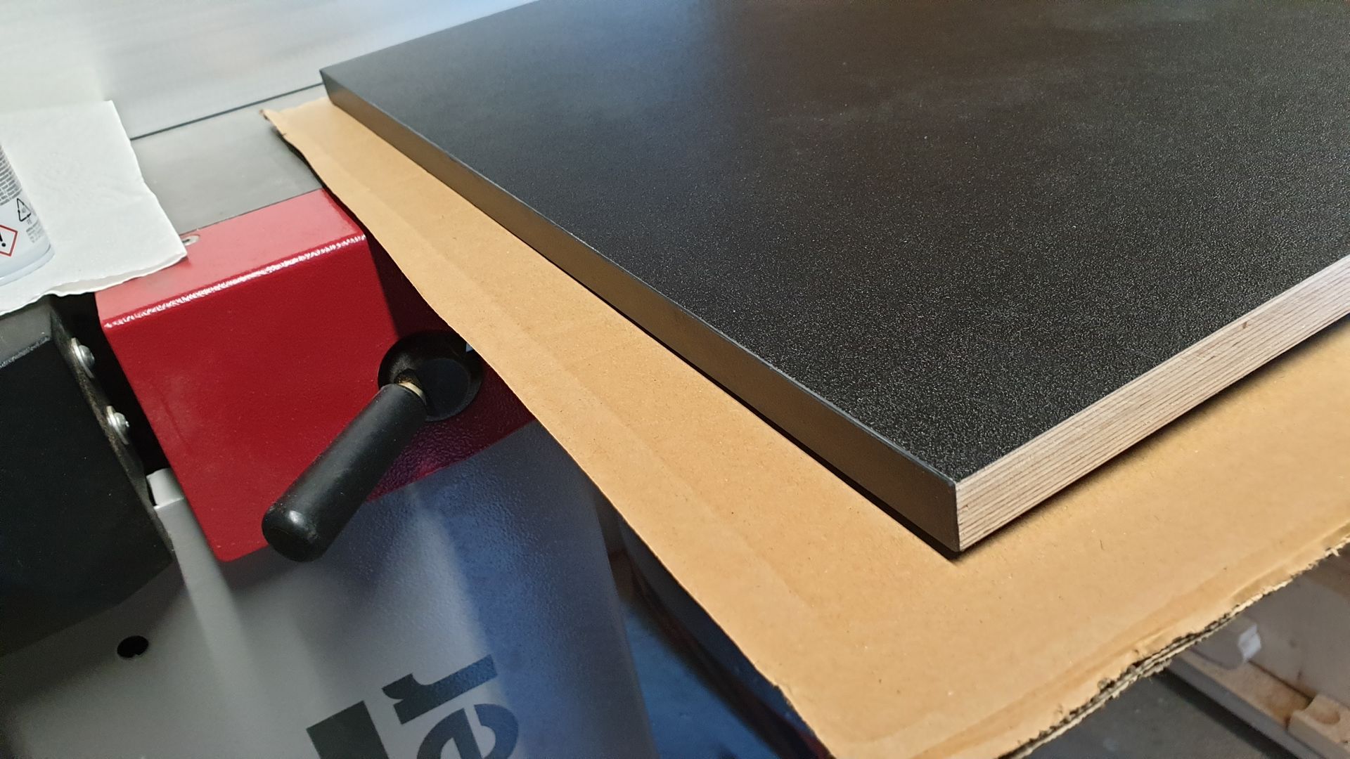 Kantenumleimer für Multiplex schwarz