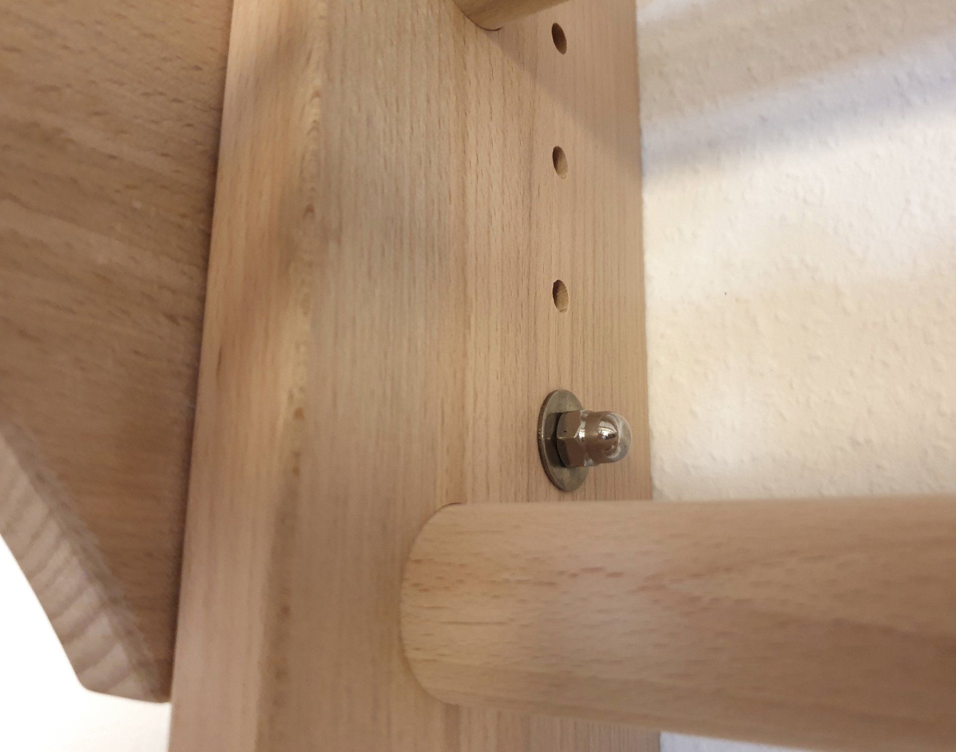 Sprossenwand Detail - verstellbar