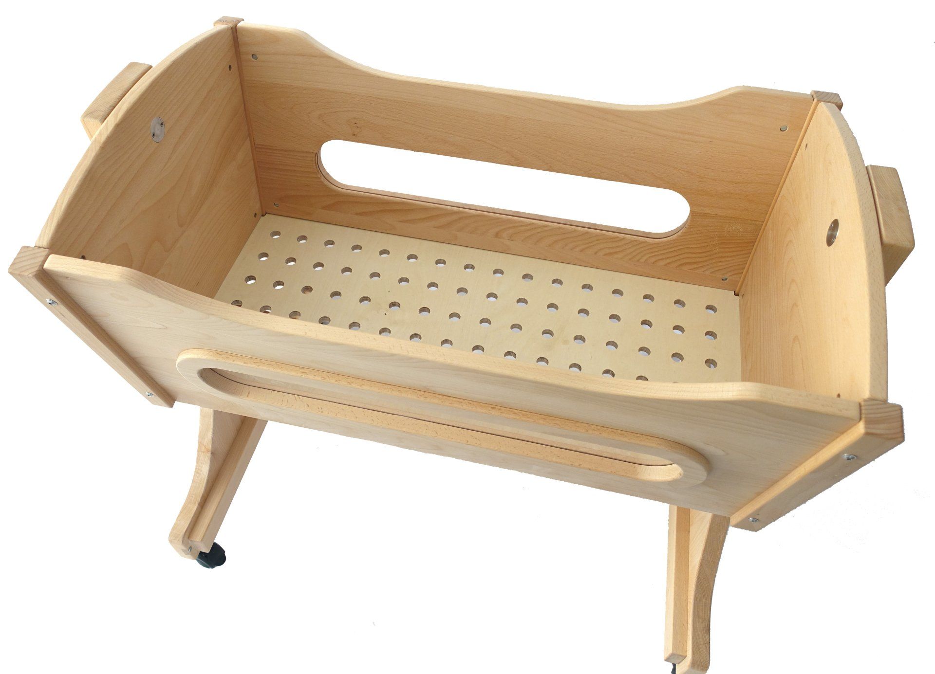 Wiege aus Holz