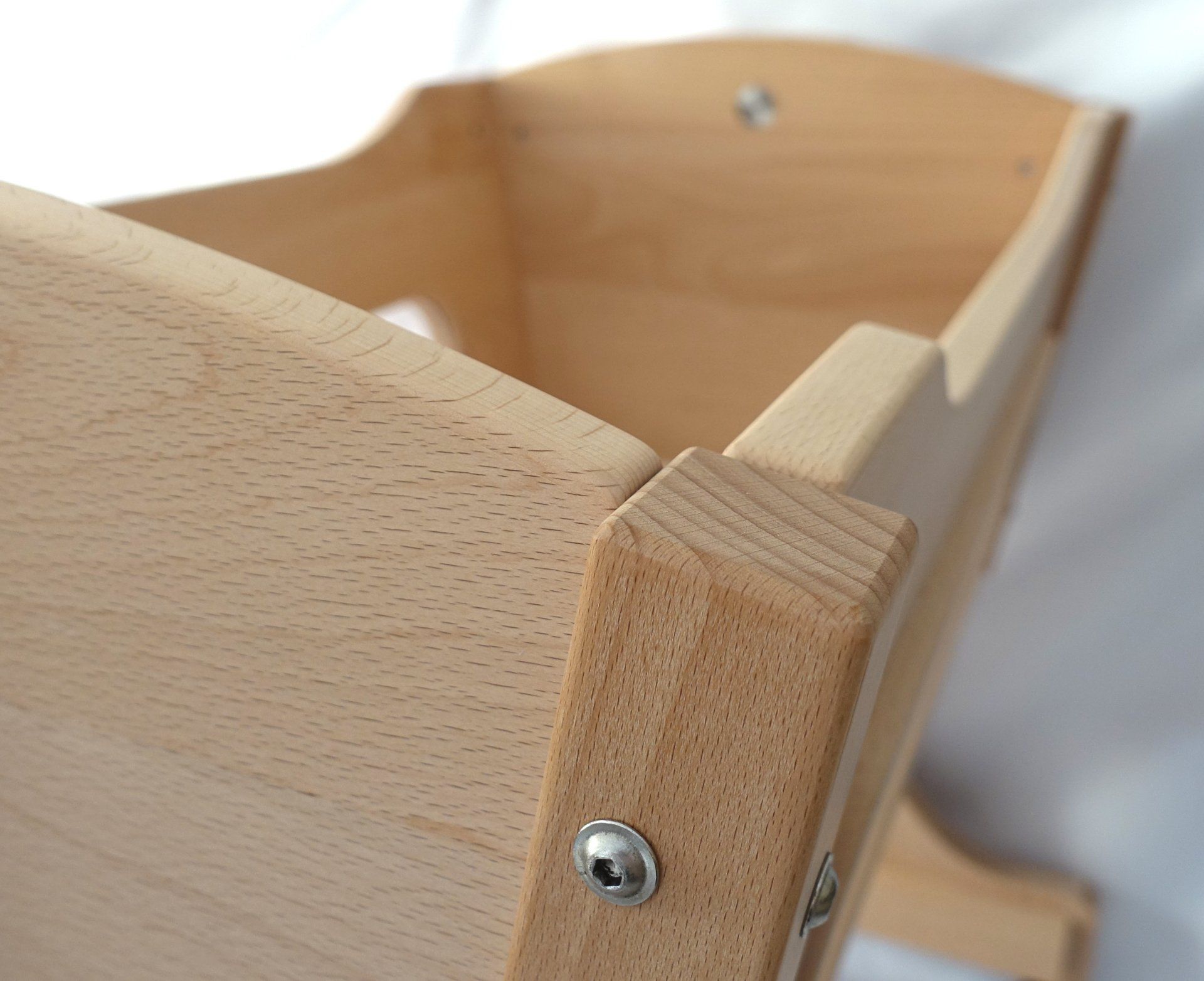 Babywiege Holz natur