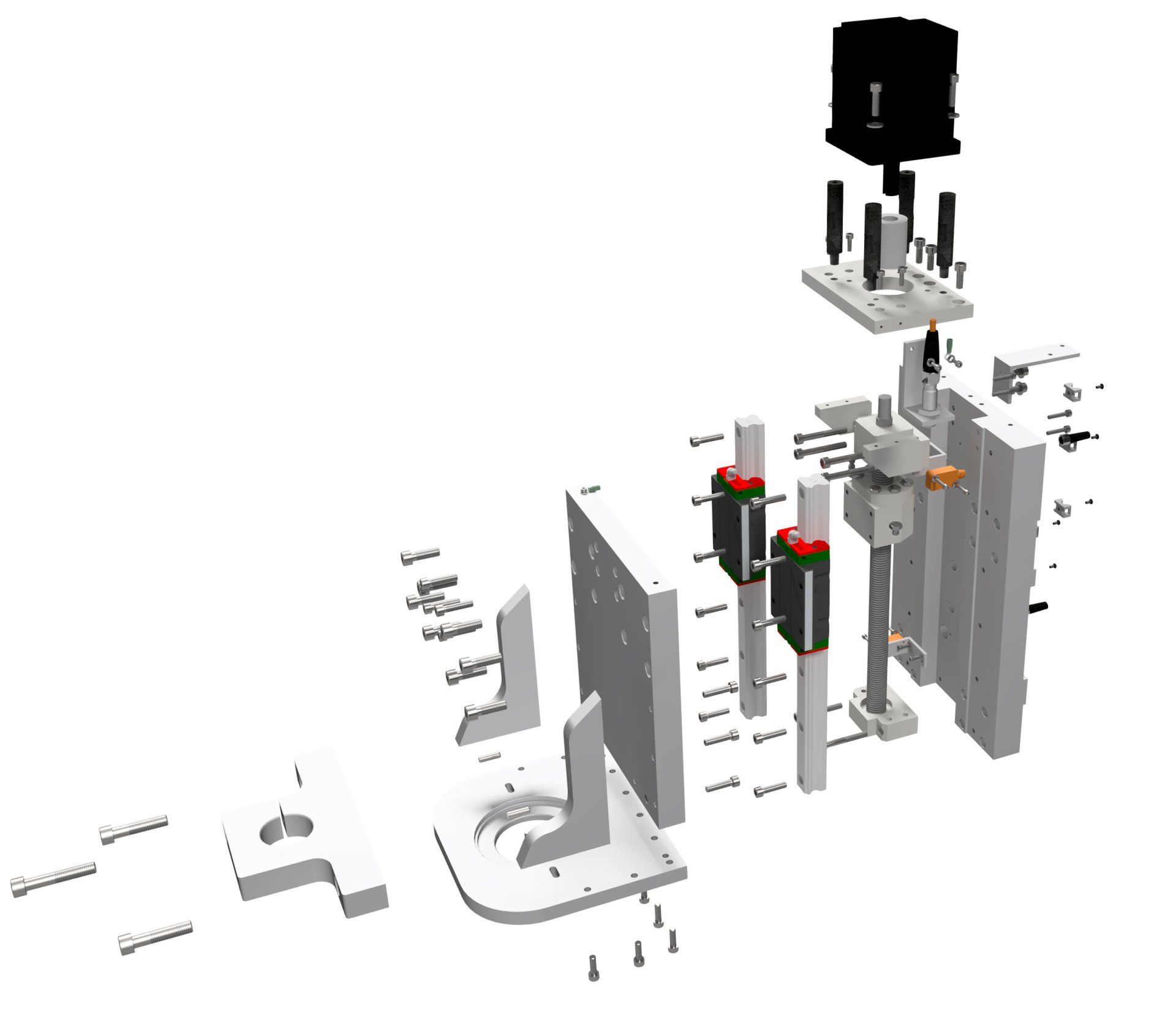 Z-Achse Eigenbau CNC-Fröse