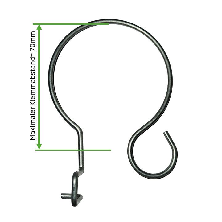 Schießscheiben einfach aufhängen mit Federklammer von HolzWalz