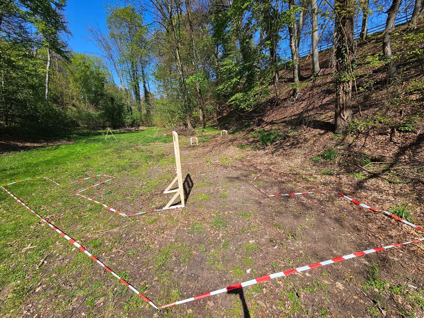Softair Parcours Aufbau
