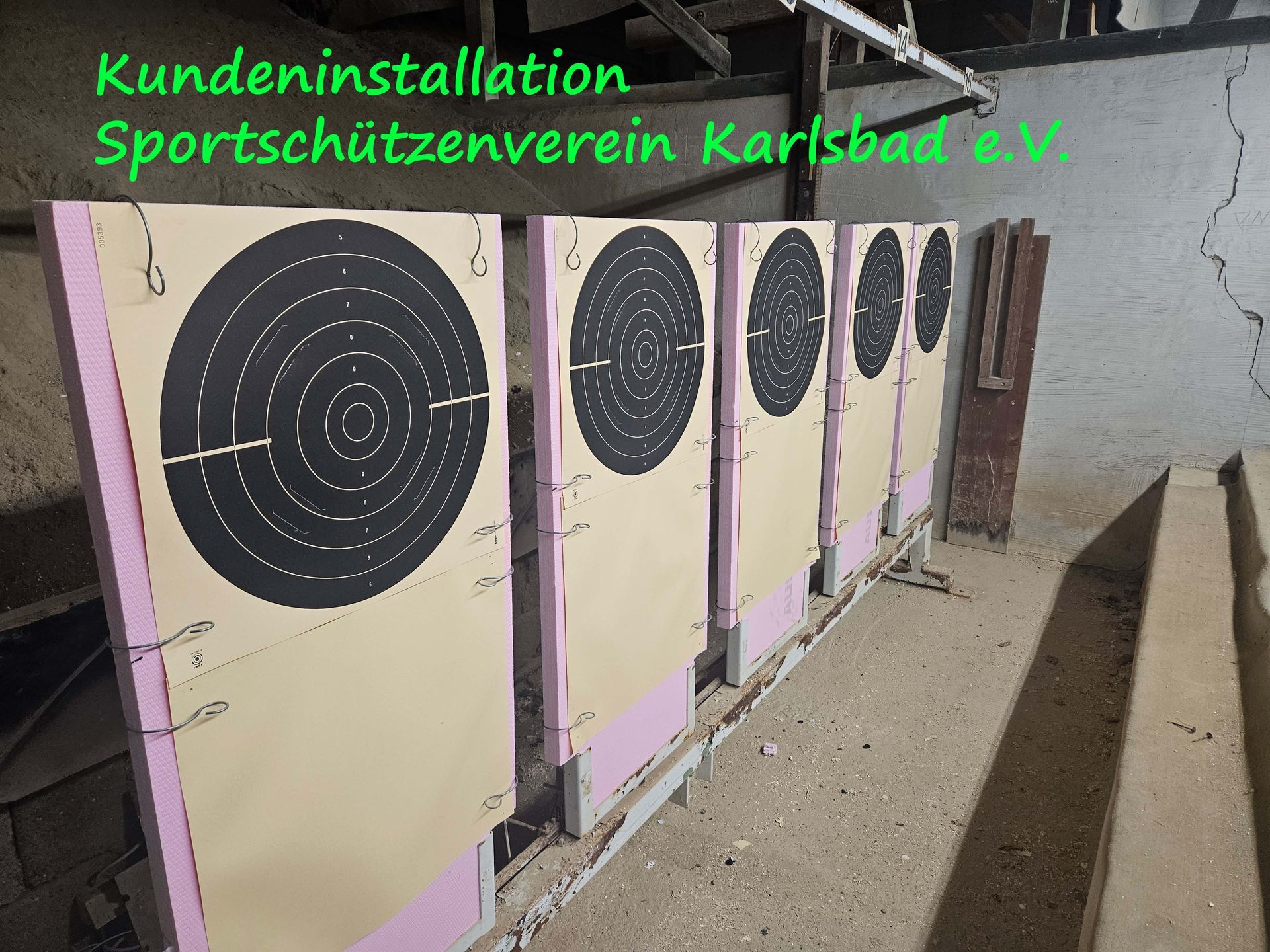 Kundenbild mit Verwendung der Federklammer S-Fix-40