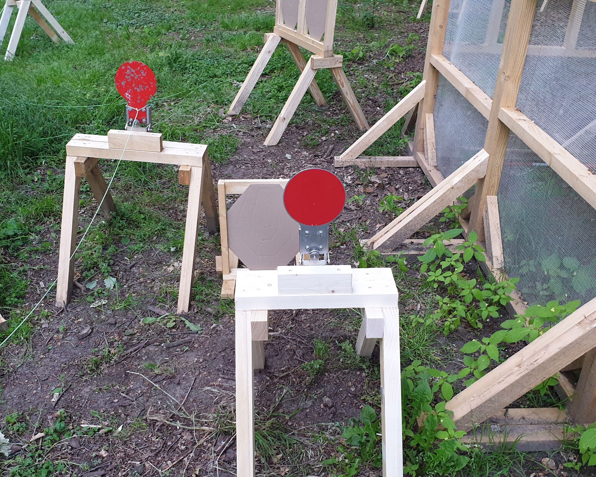 verschiedene Ziele Softair Parcours