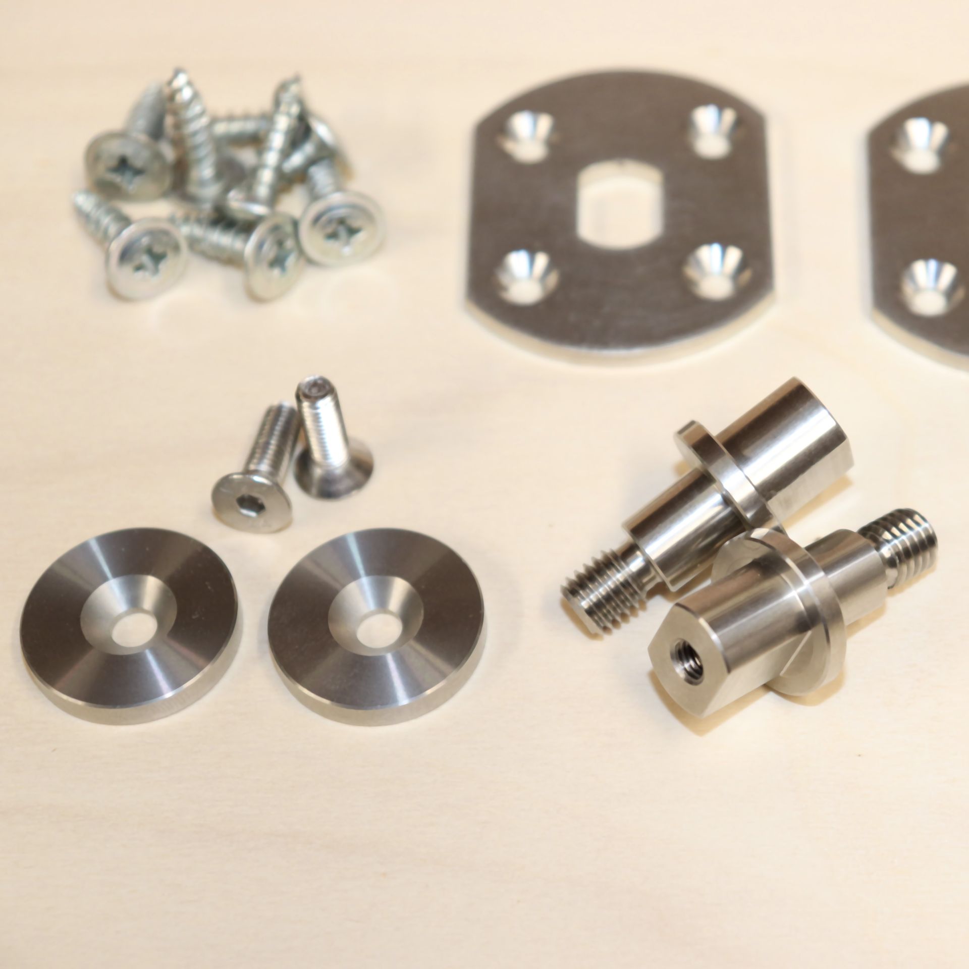 Babywiegenscharnier aus Edelstahl