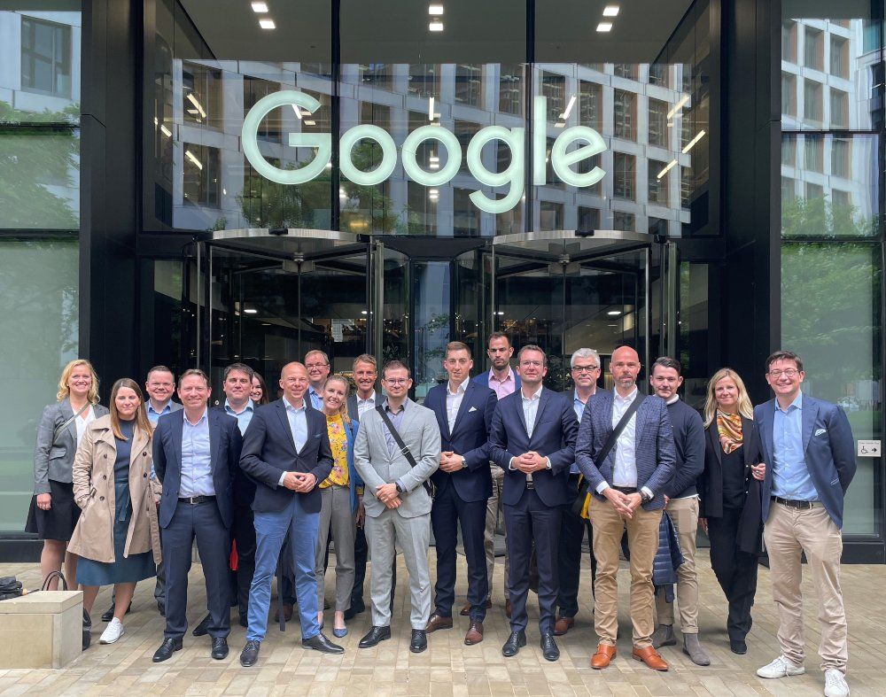 Gruppenbild Masterclass vor Google