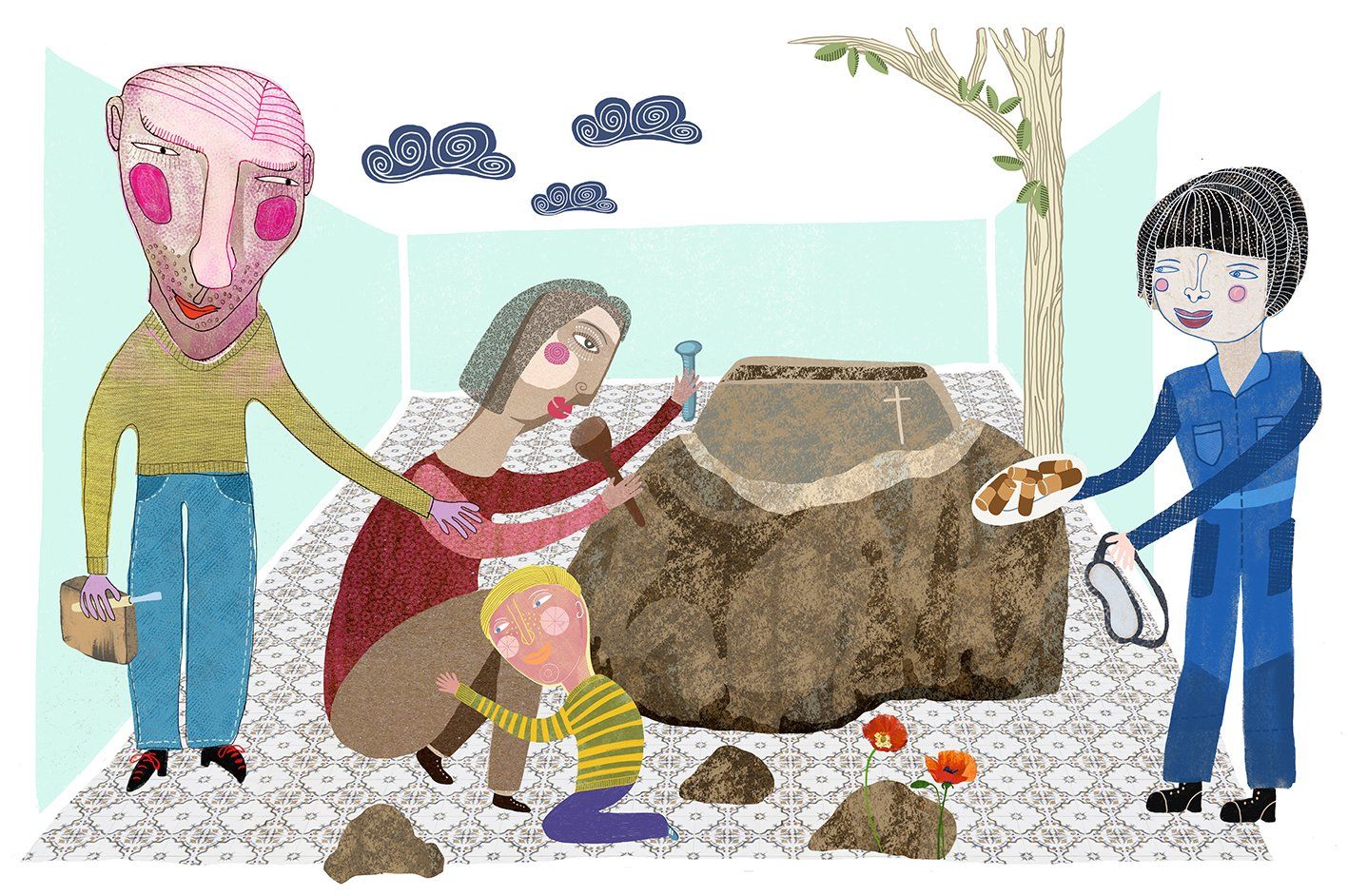 Mein erstes Mal: Ein besonderer Grabstein