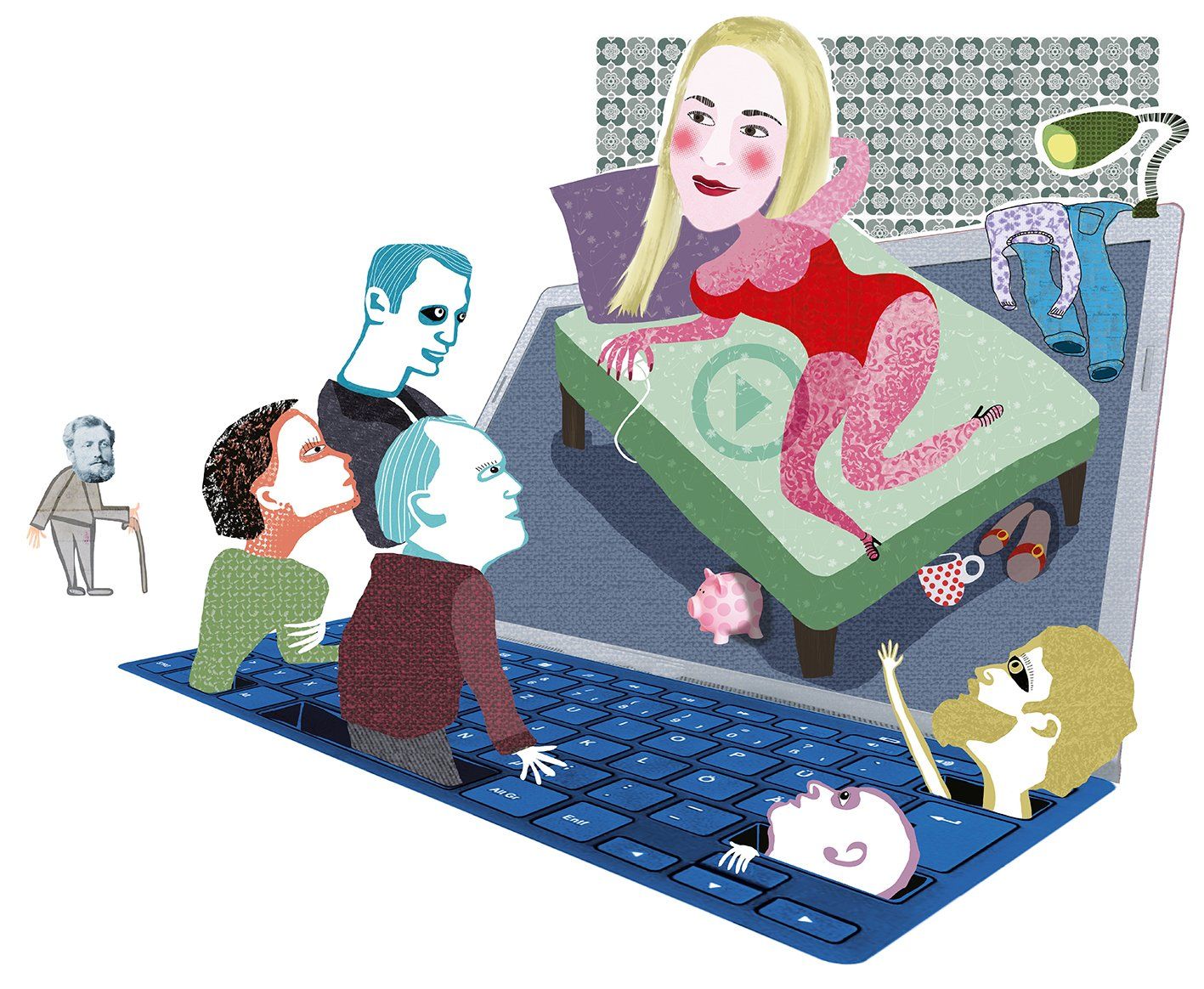 Mein erstes Mal: Kamera an – Klamotten aus