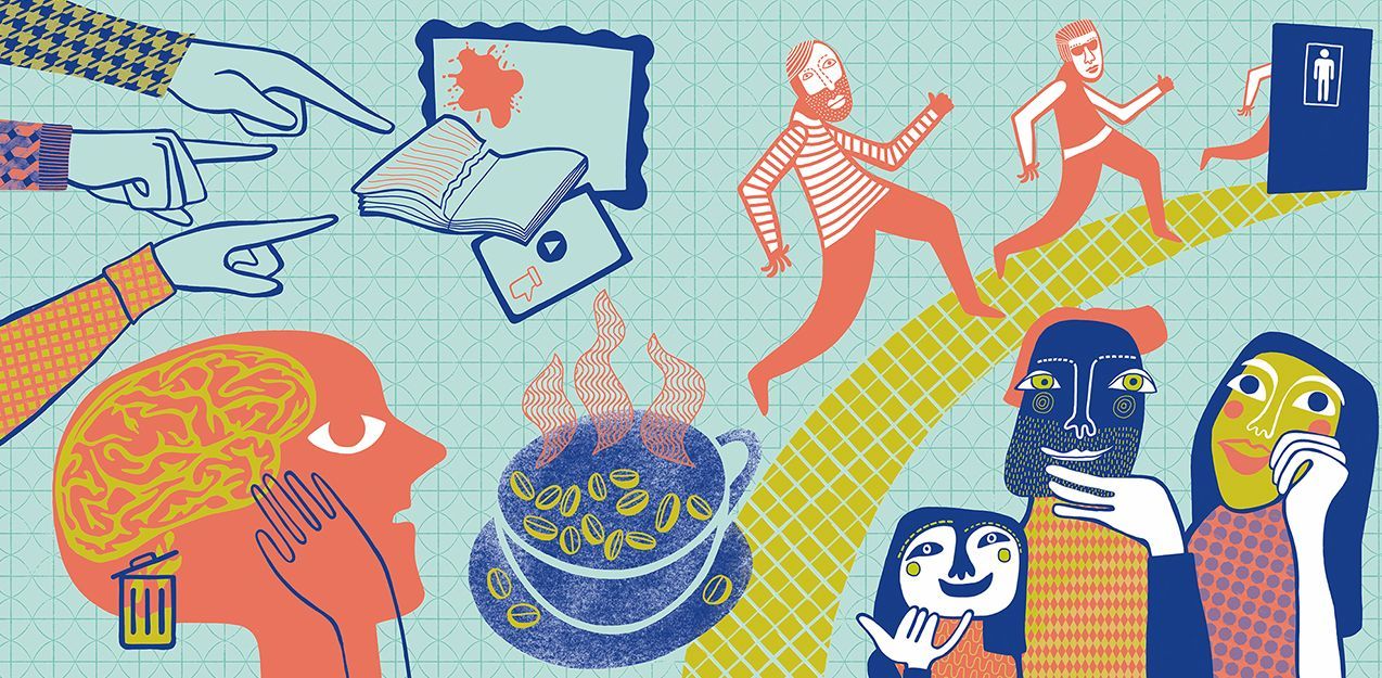 Weser-Kurier am Wochenende (1./2. Juli 2023) Illustrationen zu Themen aus Wissenschaft, Medizin, Familie, Geschichte, Politik. #Editorial Illustration