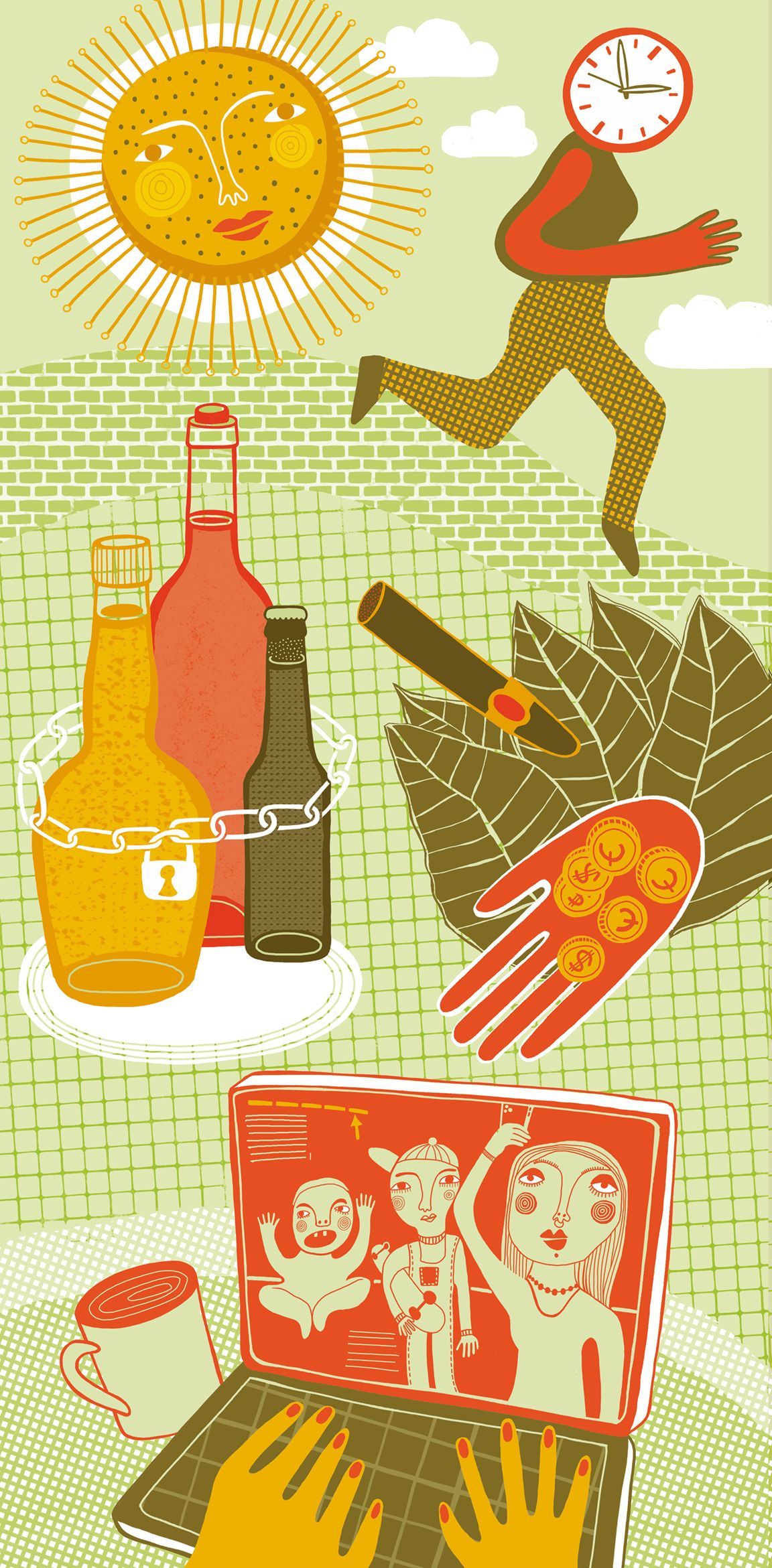 Weser-Kurier am Wochenende (6./7. Januar 2024) Wissenschaft: Die Sonnenaktivität erreicht bis 2026 ihren Höhepunkt. Was steckt dahinter? | Essay: Warum ist das Zeitgefühl von Mensch zu Mensch, Generation zu Generation sehr unterschiedlich? | Medizin: Wie stark profitiert der Körper, wenn man einen Monat lang auf Alkohol verzichtet? | Porträt: Der Tabakhandel Hellmering, Köhne & Co, besteht seit 100 Jahren. | Familie: Aus dem Hobby ist ein professionelles Medienangebot geworden: Sogenannte Mamablogs berichten über den Alltag mit Kind und werden hunderttausendfach aufgerufen.