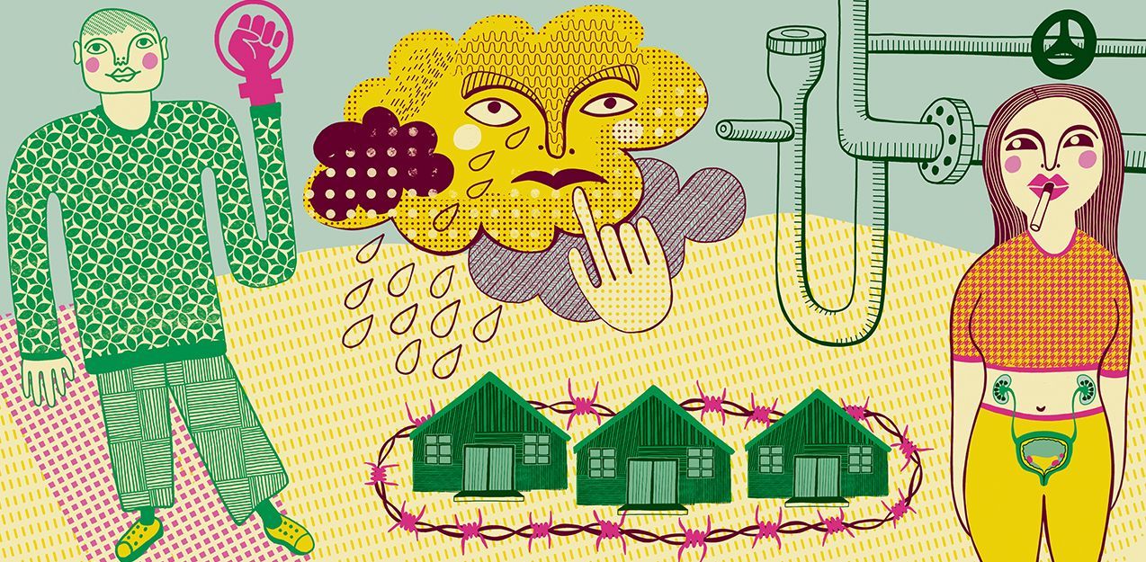 Weser-Kurier am Wochenende (22./23. März 2025) Illustrationen zu Themen aus Wissenschaft, Medizin, Familie, Geschichte, Politik. #Editorial Illustration