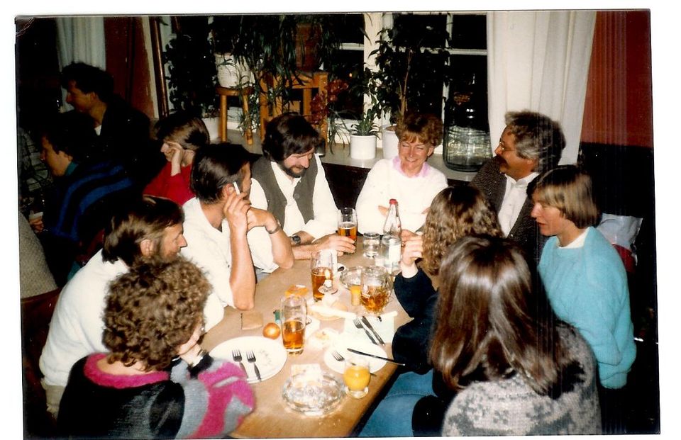 Plausch im Robinson, Helmut Bauer, Leo, Zither-Manä + Gattin, Helmut Eckl, Rosi