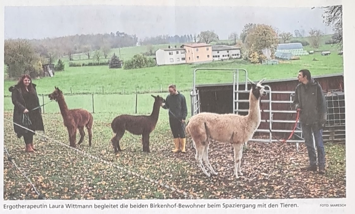 Zeitungsartikel Weiter mit neuem Träger