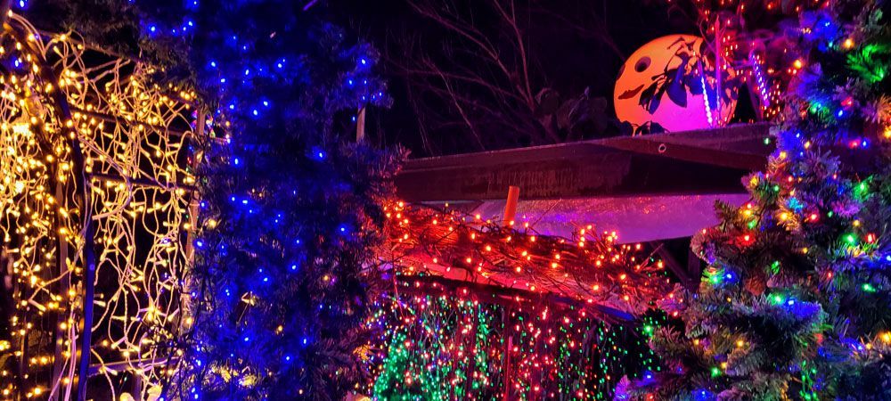 Weihnachtshaus Totale Das Weihnachtshaus in Olching