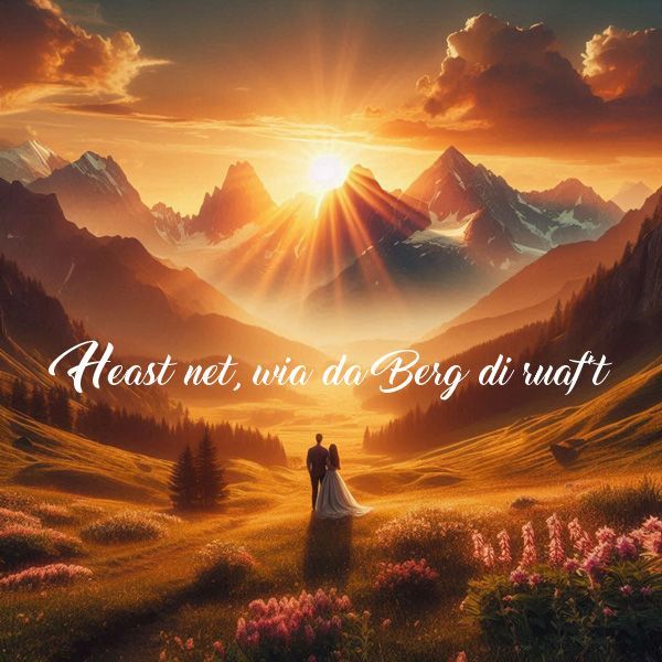 Heast net, wia da Berg di ruaf’t Heast net, wia da Berg di ruaf’t