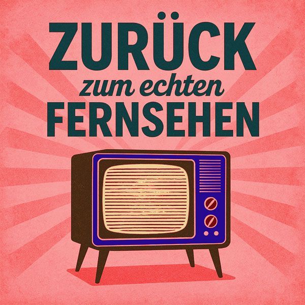 Zurück zum echten Fernsehen Zurück zum echten Fernsehen
