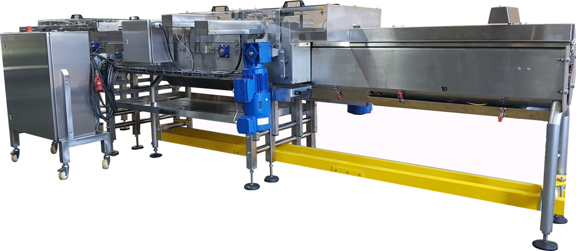 Schale, Schalenverschließer, Verpackungsverschließer, Lebensmitteltechnik, Lebensmittelindustrie, Affeldt Fördertechnik