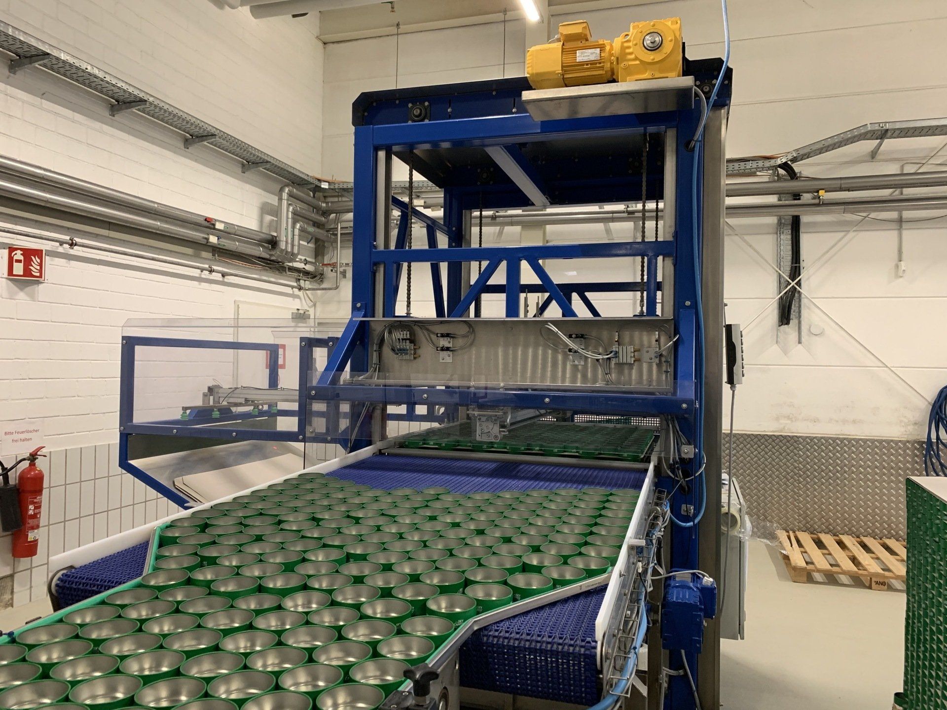 Schalenspender, Spender, Schalen, Verpackungsmaschine, Affeldt, Affeldt Fördertechnik