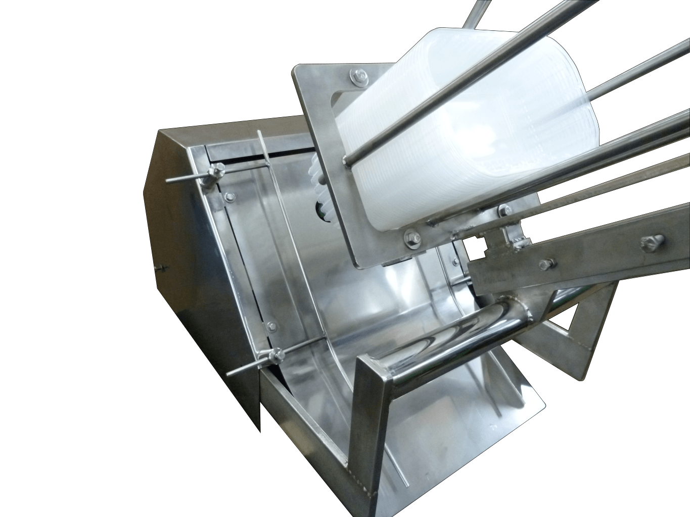 Schalenspender, Spender, Schalen, Verpackungsmaschine, Affeldt, Affeldt Fördertechnik, tray denester