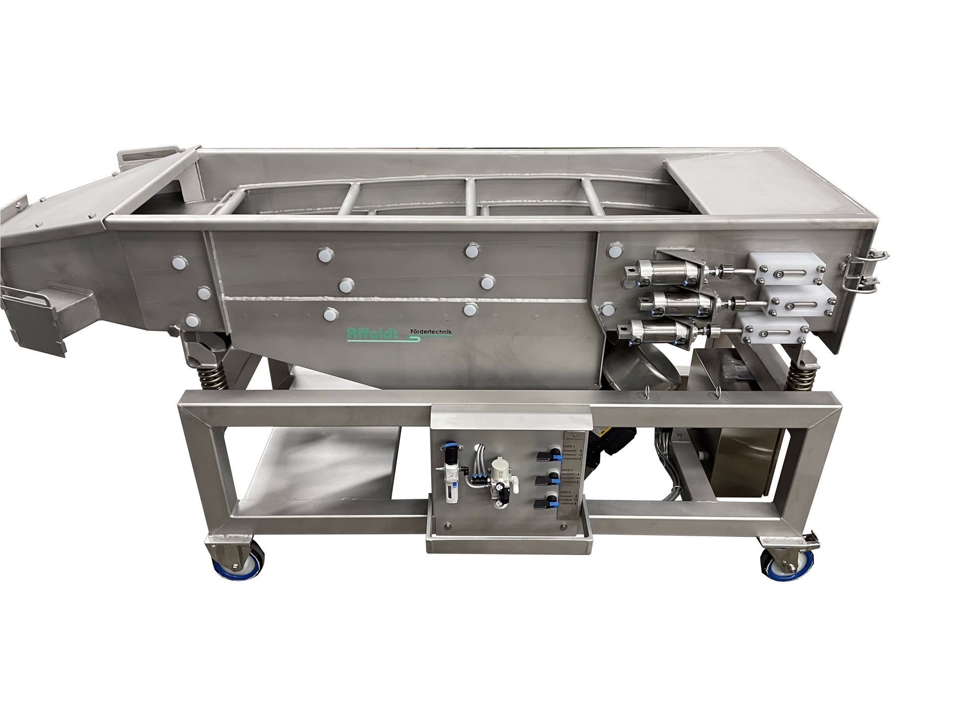Vibrations-Siebmaschine von Affeldt Fördertechnik GmbH / vibratory screening machine