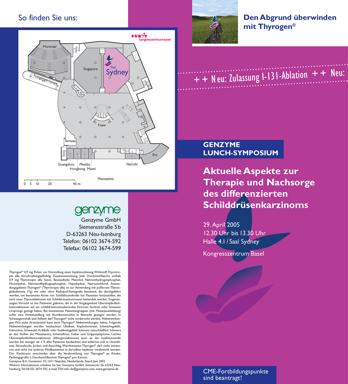 Projektbeispiel Kongress-Einladung