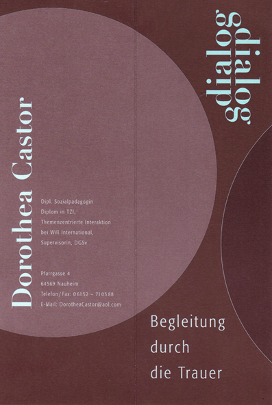 Projektbeispiel Flyer