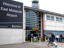 outside of east midlands airport departures terminal