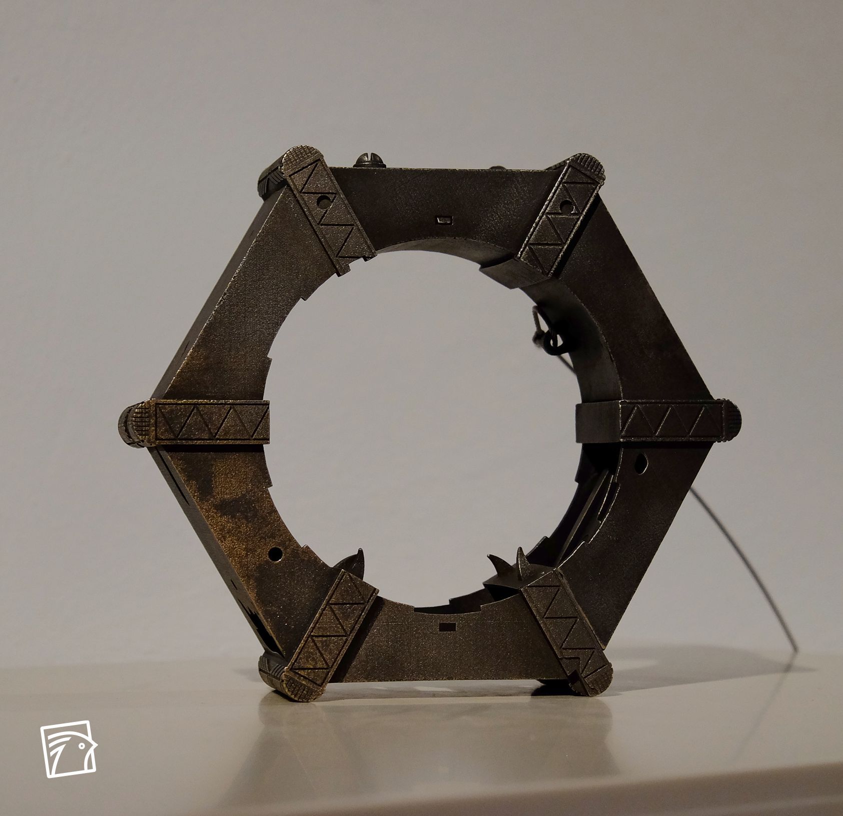 Bild Replik mittelalterliches Halsband 3D-Druck Stahl