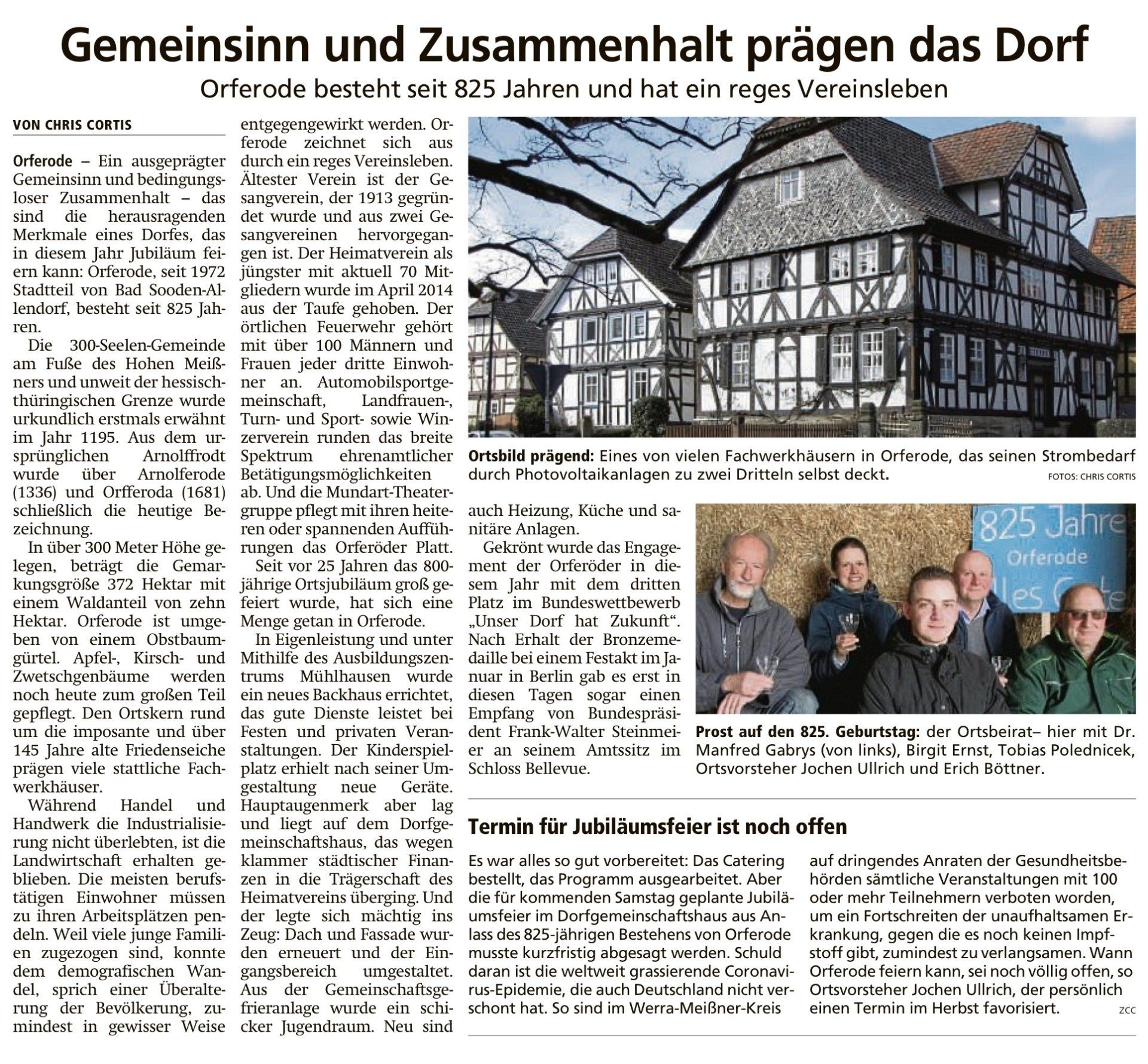 Hier der Link zur HNA