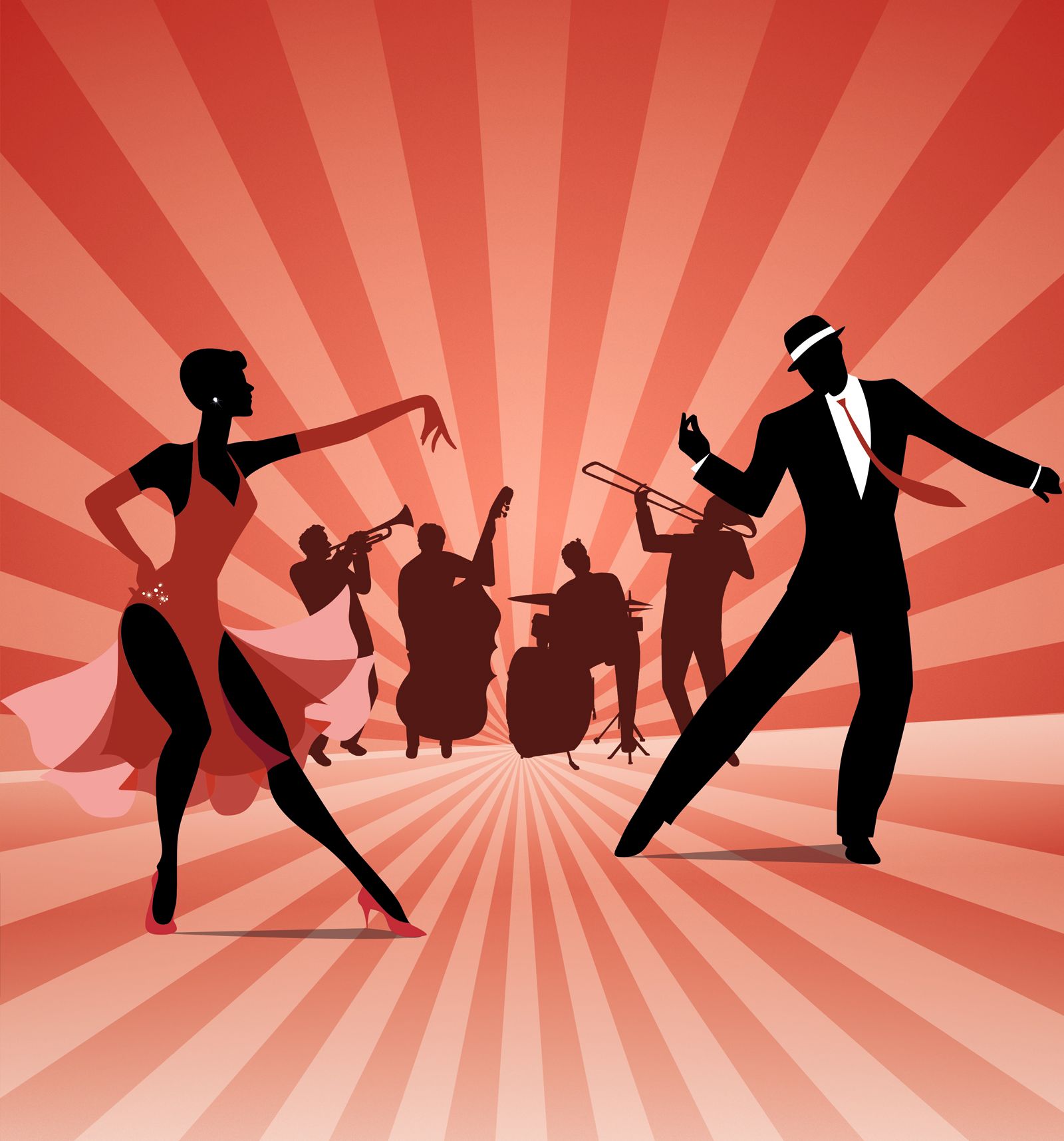 New Entertainment Production - The Golden Swing of Time Illustration